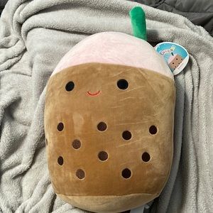 Bernice the Boba cup Squishmallows.  Good condition, tag still attached.